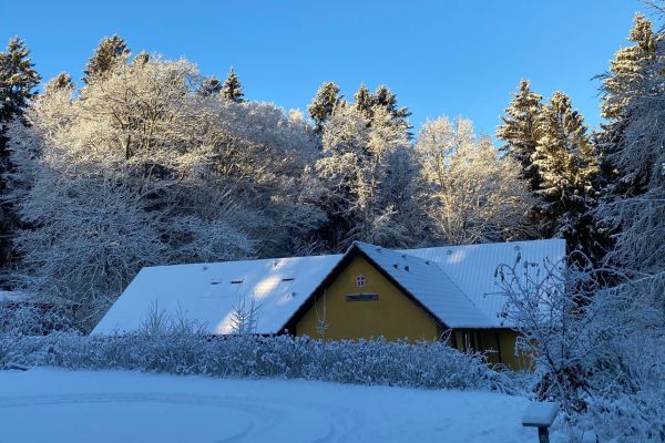 Vinter på Limbjerggård