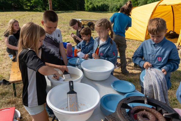 Kr. Himmelfartslejr på Friluftscenter Sletten